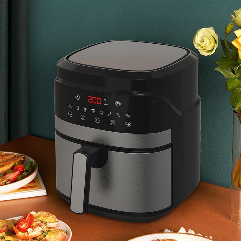 5.5L Touch Panel Digital Temperatura Timer Control Air Fryer YYZG-550As