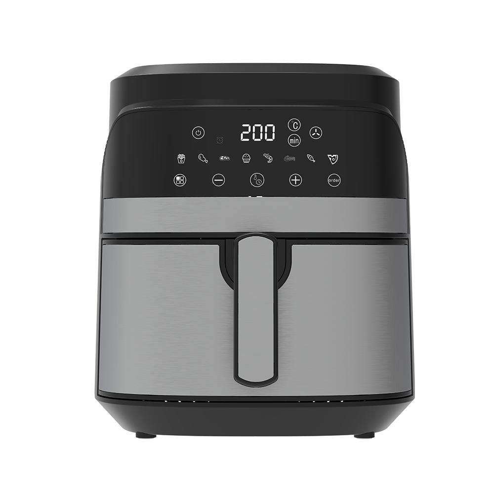 5.5L Touch Panel Digital Temperatura Timer Control Air Fryer YYZG-550As