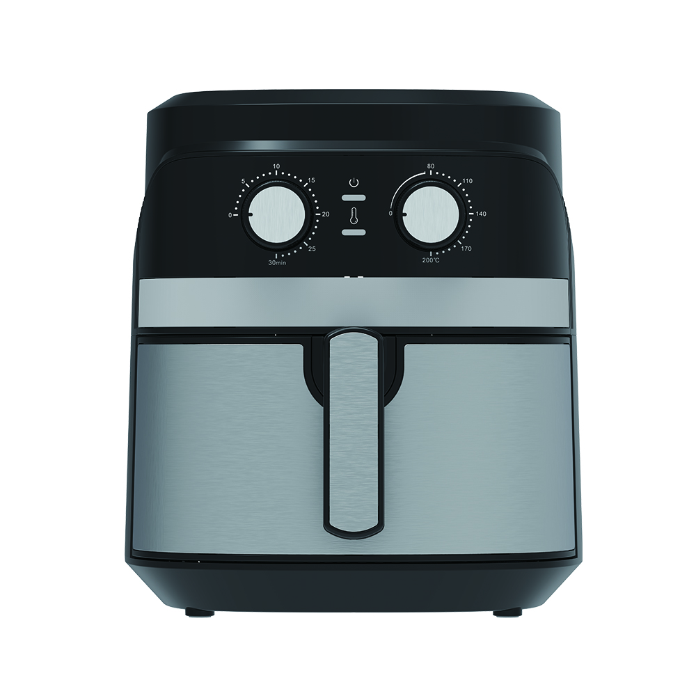 5.5L Knob control temperatura ng timer control air fryer yyzg-550s